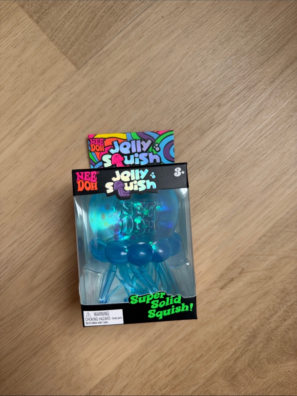 Brand New in box NeeDoh Blue JellyFish